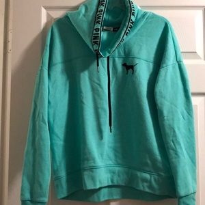 Long sleeve sweater with cowel neck